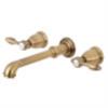 Kingston Brass Ks7020tal Tudor 2-handle Wall Mount Roman Tub Faucet
