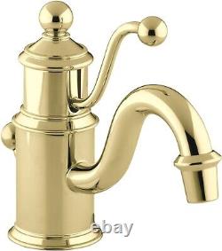Kohler Antique K-139-PB Polished Brass Single Control Bathroom Faucet
