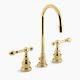 Kohler Iv Georges Brass K-6813-4-pb Bathroom Sink Faucet, Polished Brass