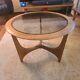 Lane Silhouette Mcm (mid Century Modern) Round End Side Table, Pickup Only