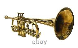 New Brass Polished Bb Trumpet Professional Mouthpiece for Students