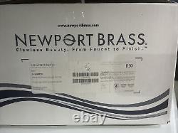 Newport Brass 3-1624BP Balanced Pressure Shower Trim Set, Color Polished Chrome