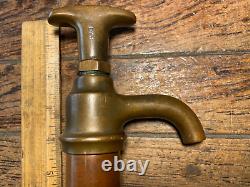Perko Galley Hand Pump Polished Brass Working Condition