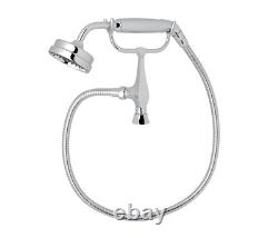 Perrin & Rowe Deco Handshower & Cradle, Polished Chrome U. 5180APC NEW