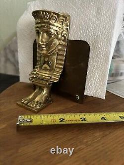 Pharoah Egyptian Gold Over Solid Cast Polished Bronze Architectural Hardware