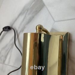 Polished Brass Mantel Light