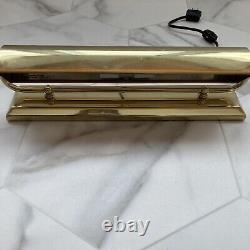 Polished Brass Mantel Light