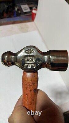 RESTORED, Polished, Ampco H3 Brass Hammer No Spark