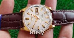 Rare Vintage Seikomatic Weekdater 6218-8950 Diashock 35 Jewels Automatic Watch