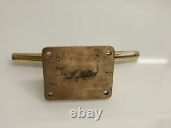 Replica Authentic Solid Brass Polished Marine Ship Antique Vintage Rope Holder