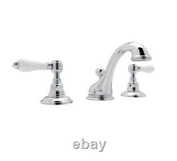 Rohl Viaggio 1.2 GPM Widespread Bathroom Faucet, A1408LPAPC-2 Polished Chrome