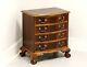 Sherrill Chippendale Style Flame Mahogany Nightstand / Bedside Chest