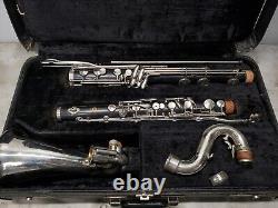 Selmer Paris Professional Wood Bass Clarinet, Plays Excellent