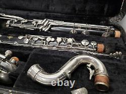 Selmer Paris Professional Wood Bass Clarinet, Plays Excellent