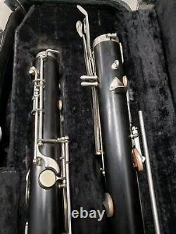 Selmer Paris Professional Wood Bass Clarinet, Plays Excellent