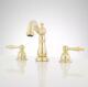 Signature Hardware Enid Bathroom Faucet, Polished Brass