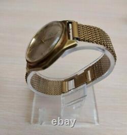 Slava Transistor USSR Rare vintage soviet electromechanical Wristwatch Early1960