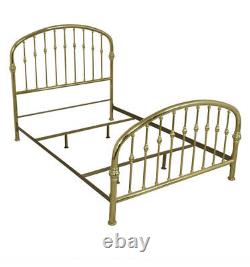 Solid Brass bedframe From Ethan Allen, Full Size $3,000 Retail Price