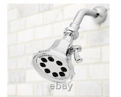Speakman 3-Spray 4.1 in. Single Fixed Adjustable Polished Chrome Shower Head
