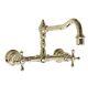 Speakman Proper Sb-3242-pb Wallmounted Bridge Kitchen Faucet Polished Brass $825