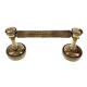 Vicenza Designs Tp9004 Equestre Spring Toilet Paper Holder, Antique Brass