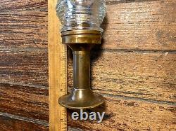 Vintage Perko Cast Polished Brass 6 Glass Beehive Stern Light, New Led