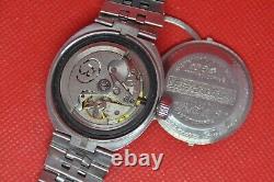 Vintage Soviet SCUBA DUDE Vostok Amphibian Automatic turquoise dial watch 2416b