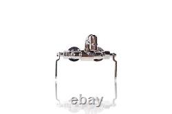 WMF Antique Inspired Polished Chrome 3 3/8 Wall Mount Industrial Sink Faucet