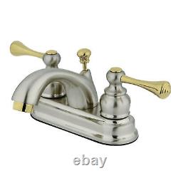 Kingston Brass KB360. BL Vintage 1.2 GPM Robinet de salle de bain à montage central en laiton