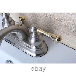 Kingston Brass KB360. BL Vintage 1.2 GPM Robinet de salle de bain à montage central en laiton