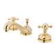 Kingston Brass Ks116. Bx Vintage 1.2 Gpm Robinet De Salle De Bain à Trois Trous En Laiton