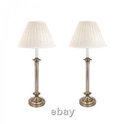 Lampe de table en laiton antique Ensemble de 4 lampes traditionnelles de Renovator's Supply.