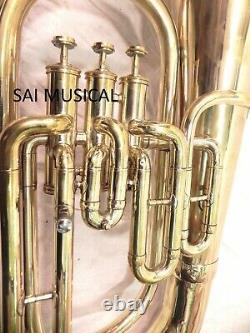 Nouvelle Vente Mois Euphonium Brass Polish 3 Valve Euphonium & Mp Avec Sac Tuba