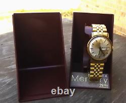 Nr Nos New Timex 34mm Mercury Red Box Htf Htf Mint Free Shipping Pour Hommes