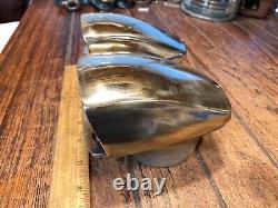 Paire de cuillères en bronze/laiton poli vintage, évents du Catalina 30